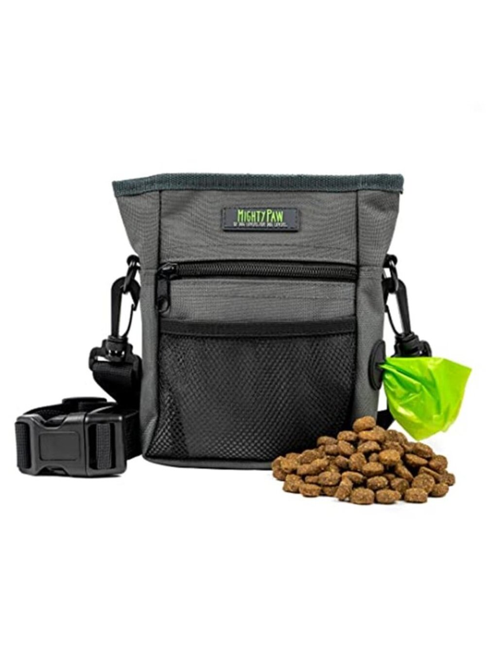 Paw Dog Treat Pouch Magnetic No-Spill Clasp Training Bag